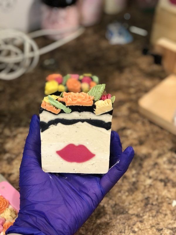 Frida Cannabis Rose Bar Soap